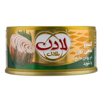 کنسرو ماهی تن شوید طلایی لادن 180 گرمی
