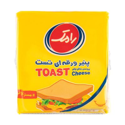 پنیر ورقه ای تست رامک 180 گرمی