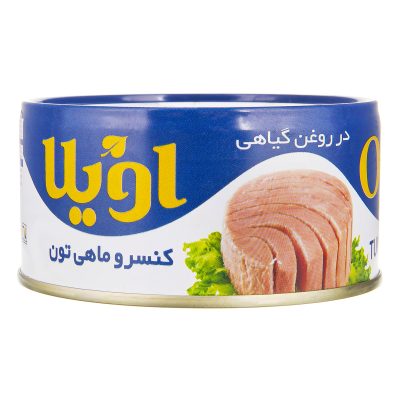 کنسرو ماهی تن در روغن سویا اویلا 180 گرمی
