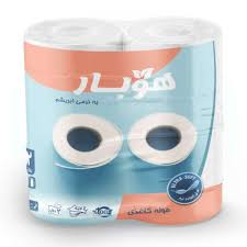 دستمال حوله 2قلو 4 لایه هوبار