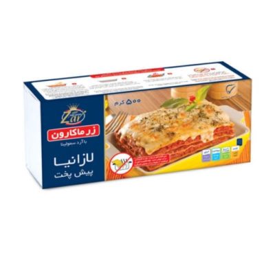 لازانیا زر ماکارون 500 گرمی - هایپر