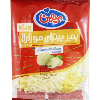 پنیر پیتزای موزارلا میهن 180 گرم - هایپر